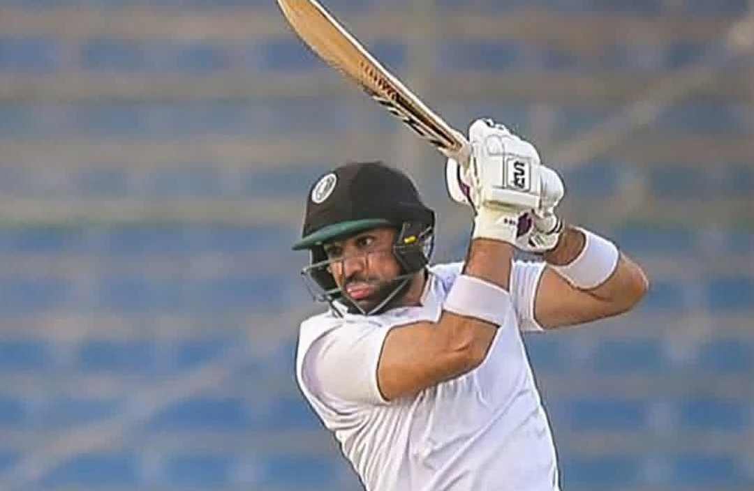Iftikhar Ahmed and Azan Awais light up the opening day of the fifth round of the Quaid-e-Azam Trophy 2025 with their magnificent centuries