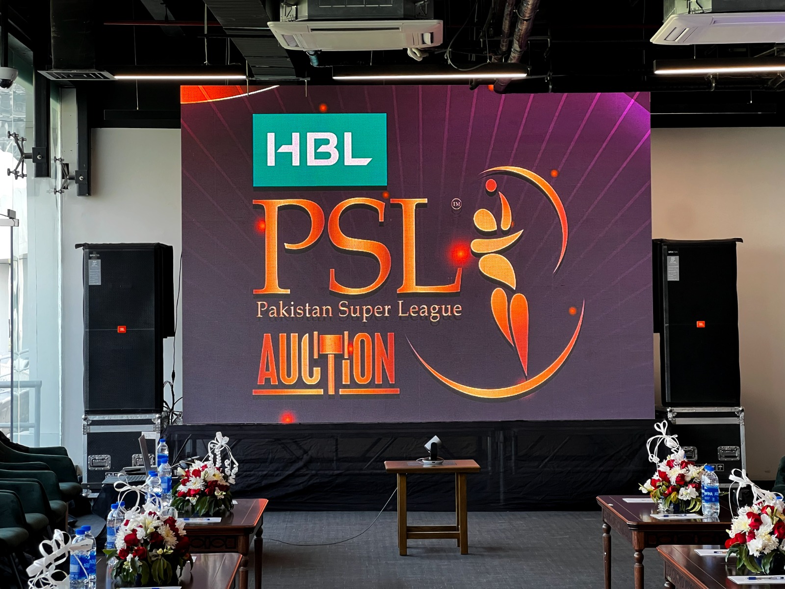 Workshop for first-ever HBL PSL Player Auction held at Gaddafi Stadium Lahore