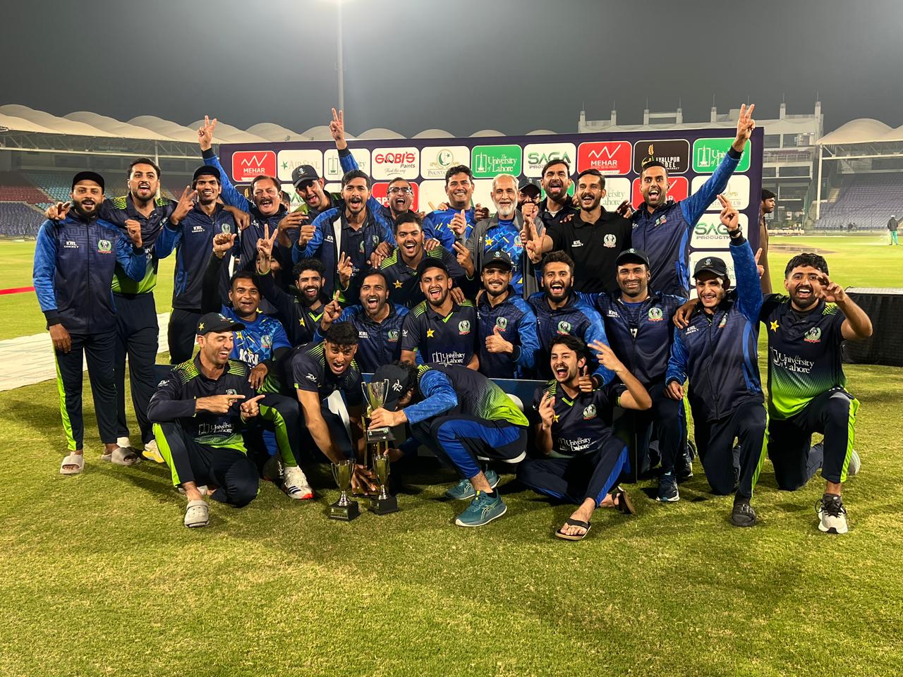 Khan Research Laboratories (KRL) triumphs over PTV to lift the title of President Cup 2025 