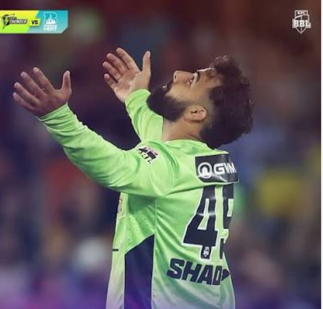 Shadab Khan’s four-wicket haul powers Sydney Thunder to triumph in Big Bash League 2025-26