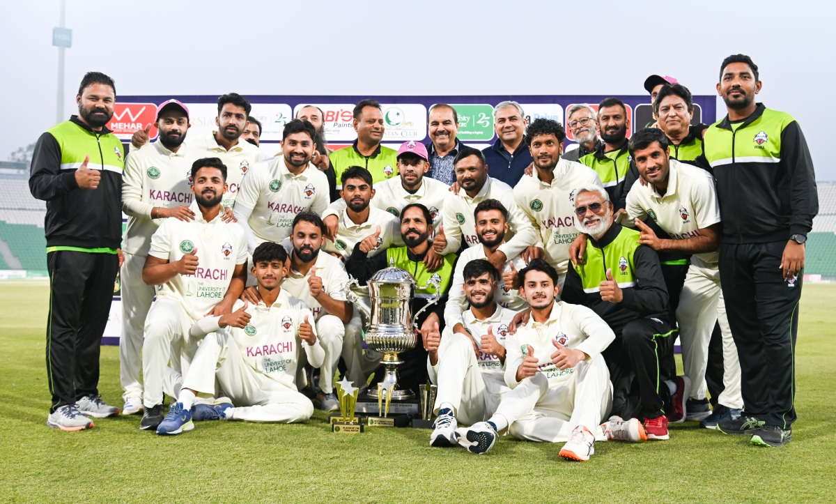 Karachi Blues clinch Quaid-e-Azam Trophy 2025-26 title with 218-run win over Sialkot